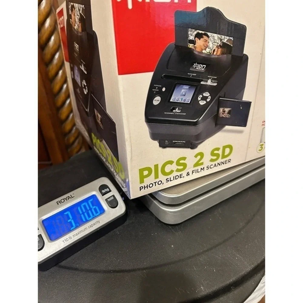 ION Pics 2 SD Photo, Slide & Film Scanner – New‎